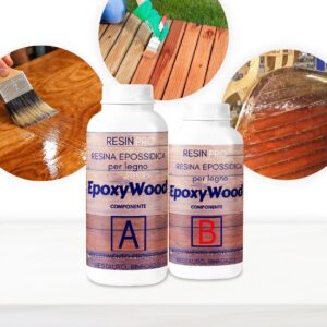 Żywica do Obróbki Drewna „EPOXYWOOD” – Utwardza, Wzmacnia i Stabilizuje