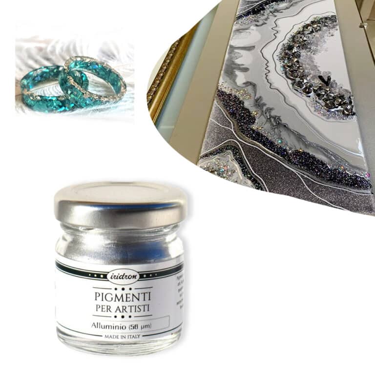 Metaliczne pigmenty o wysokim połysku - ALUMINUM 25ML