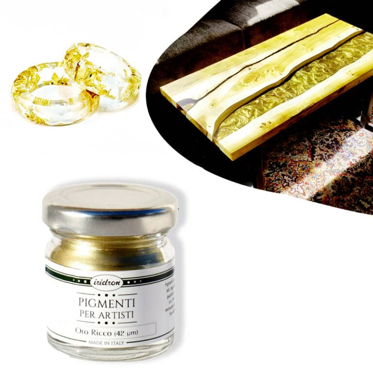 Metaliczne pigmenty o wysokim połysku - RICH GOLD 25ML