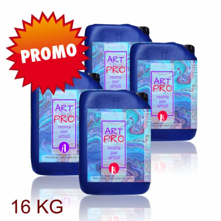 SUPER OFERTA! ART PRO PRZEZROCZYSTA ŻYWICA DO LANIA FARBY/PODŁÓG 16.6 KG