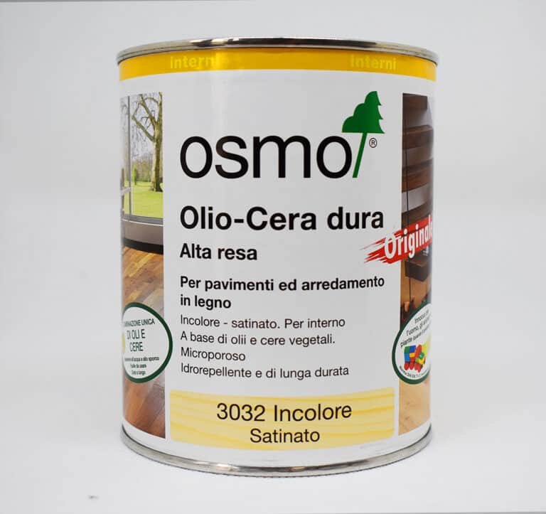 Twardy olej do polerowania na bazie wosków Osmo - Satin/Matt - 0,750 L