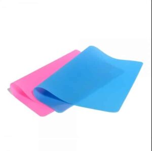 Mata silikonowa niebieska/różowa