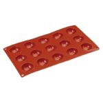 Uniwersalna forma kaboszonowa 15 półkul ø 40 mm