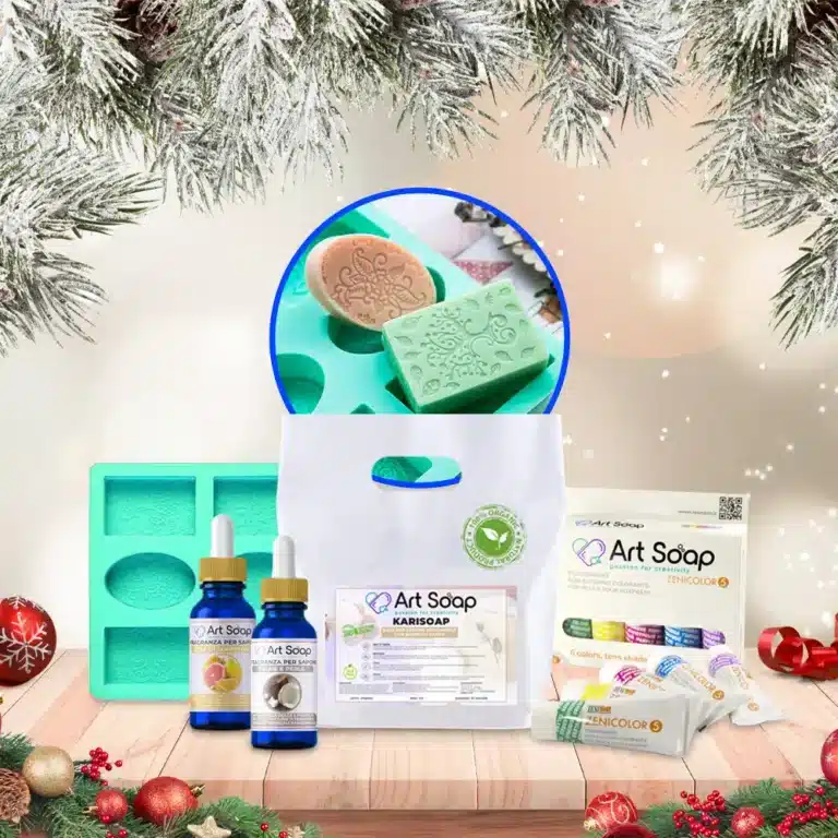 Świąteczny zestaw do produkcji mydła – Idealny prezent dla niej🎄