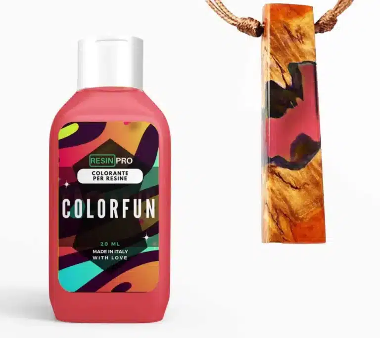 COLORFUN Barwniki do żywic epoksydowych – szeroka gama kolorystyczna – 25 ml - Magenta