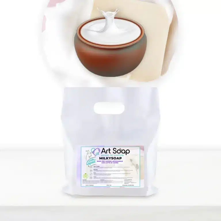 MilkySoap - Baza do Ręcznie Robionych Mydeł z Mlekiem Kozim od Soap Art