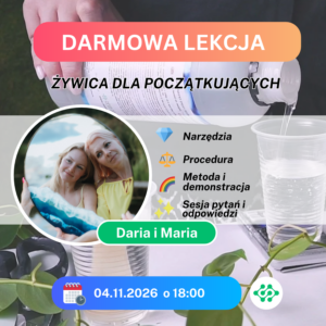 BEZPŁATNA LEKCJA: ŻYWICA DLA POCZĄTKUJĄCYCH
