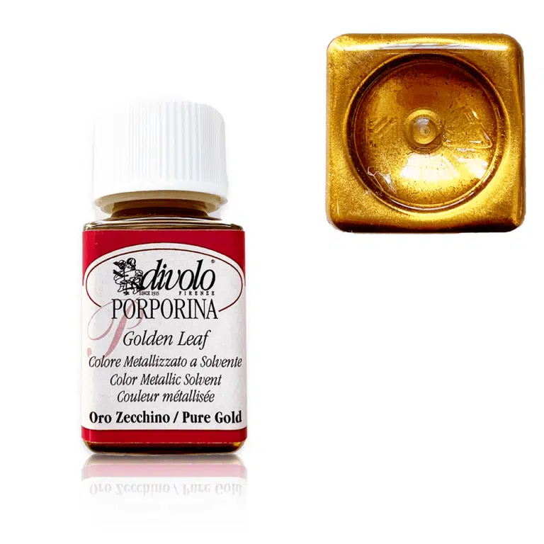 Porfiryna farba do złoceń 50 ml Złoto/Srebro/Miedź - Złoto czyste