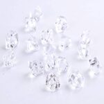 Przezroczyste kryształy dekoracyjne do majsterkowania