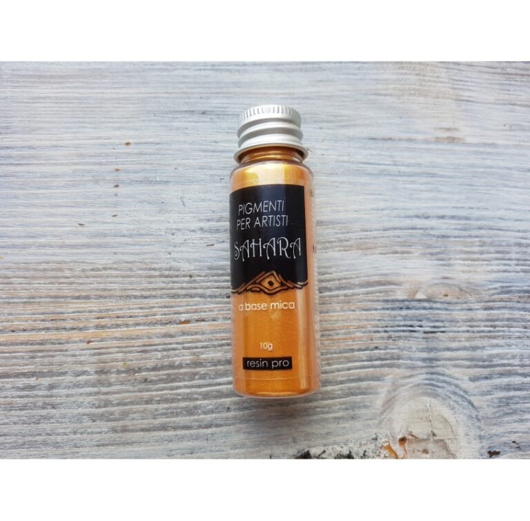 SAHARA - Metaliczny pigment do żywicy - ZŁOTO 10g