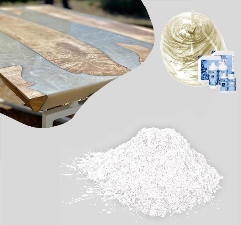 SAHARA - Metaliczny pigment do żywicy - BIAŁY 100g