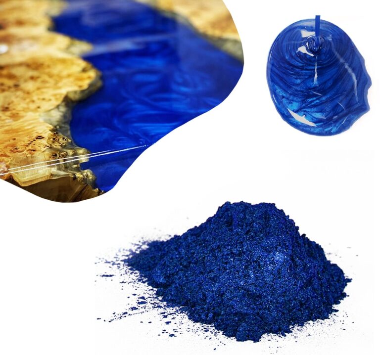 SAHARA - Metaliczny pigment do żywicy - NIEBIESKI 10g