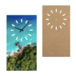 Panel drewniany (MDF) do spersonalizowanego zegara ściennego 50*28 cm