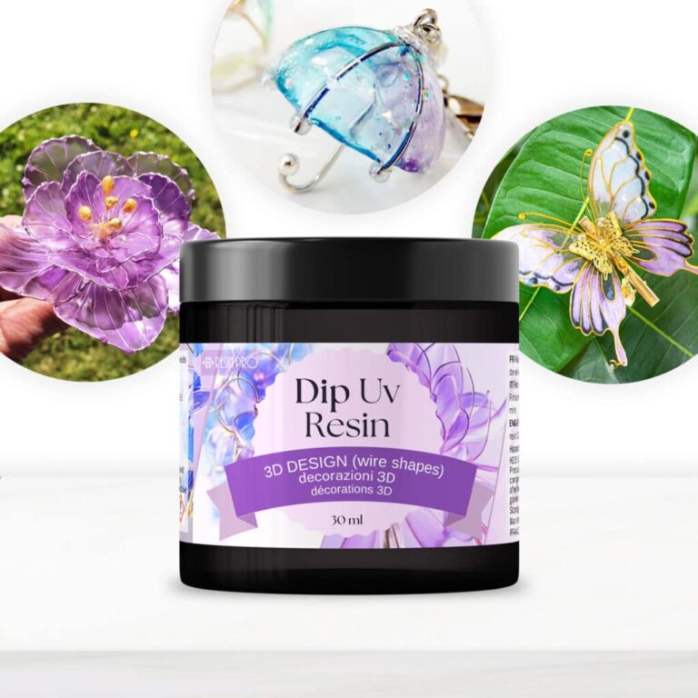 Przezroczysta żywica UV DIP 30 ml o dużej lepkości