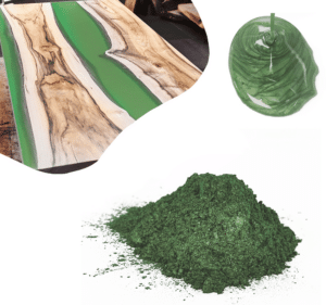 SAHARA - Metaliczny pigment do żywicy - ZIELONY 10g
