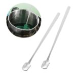 Metalowa łyżka do tworzenia świec o średnicy 17 cm