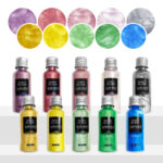 Motion effect - Zestaw SAHARA z proszkiem mikowym o efekcie pastelowym