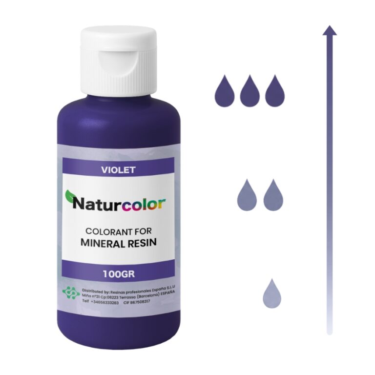 Pigmenty na bazie wody do żywicy akrylowej NatuResin – NaturColor - Fioletowy