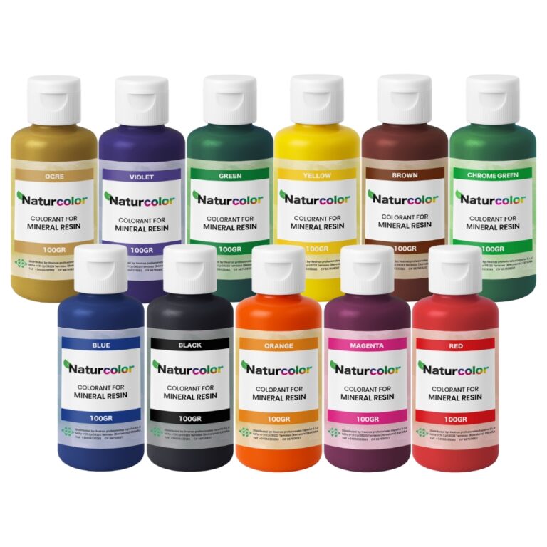 Pigmenty na bazie wody do żywicy akrylowej NatuResin – NaturColor