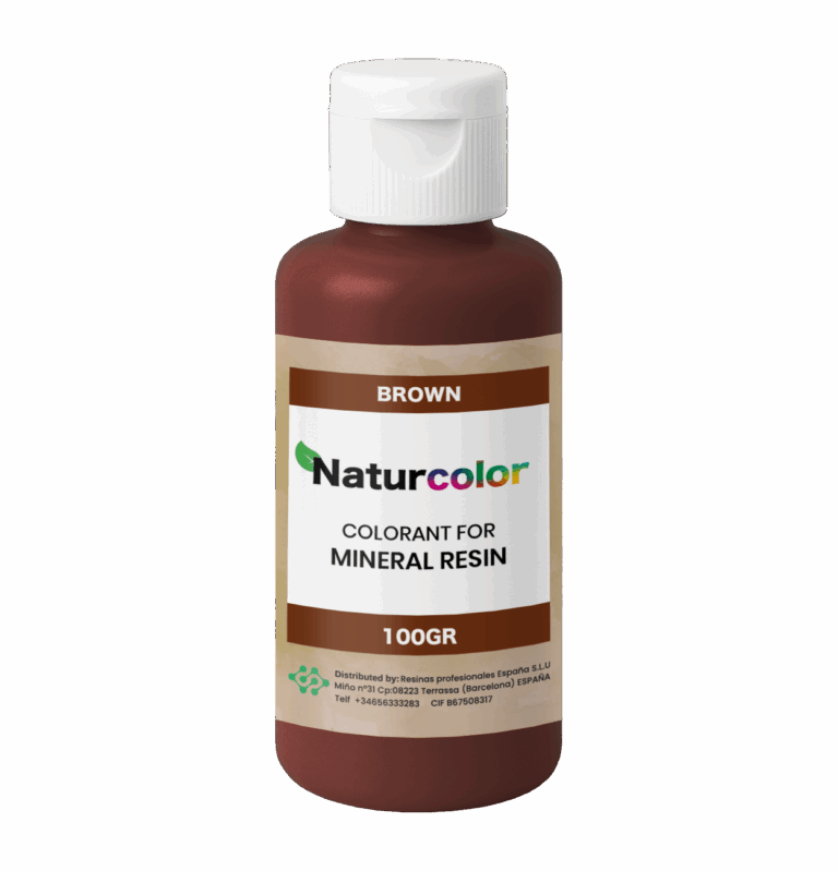 Pigmenty na bazie wody do żywicy akrylowej NatuResin – NaturColor - Brązowy