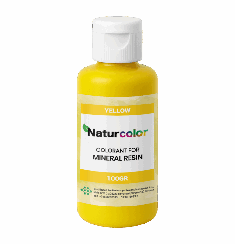 Pigmenty na bazie wody do żywicy akrylowej NatuResin – NaturColor - Żółty