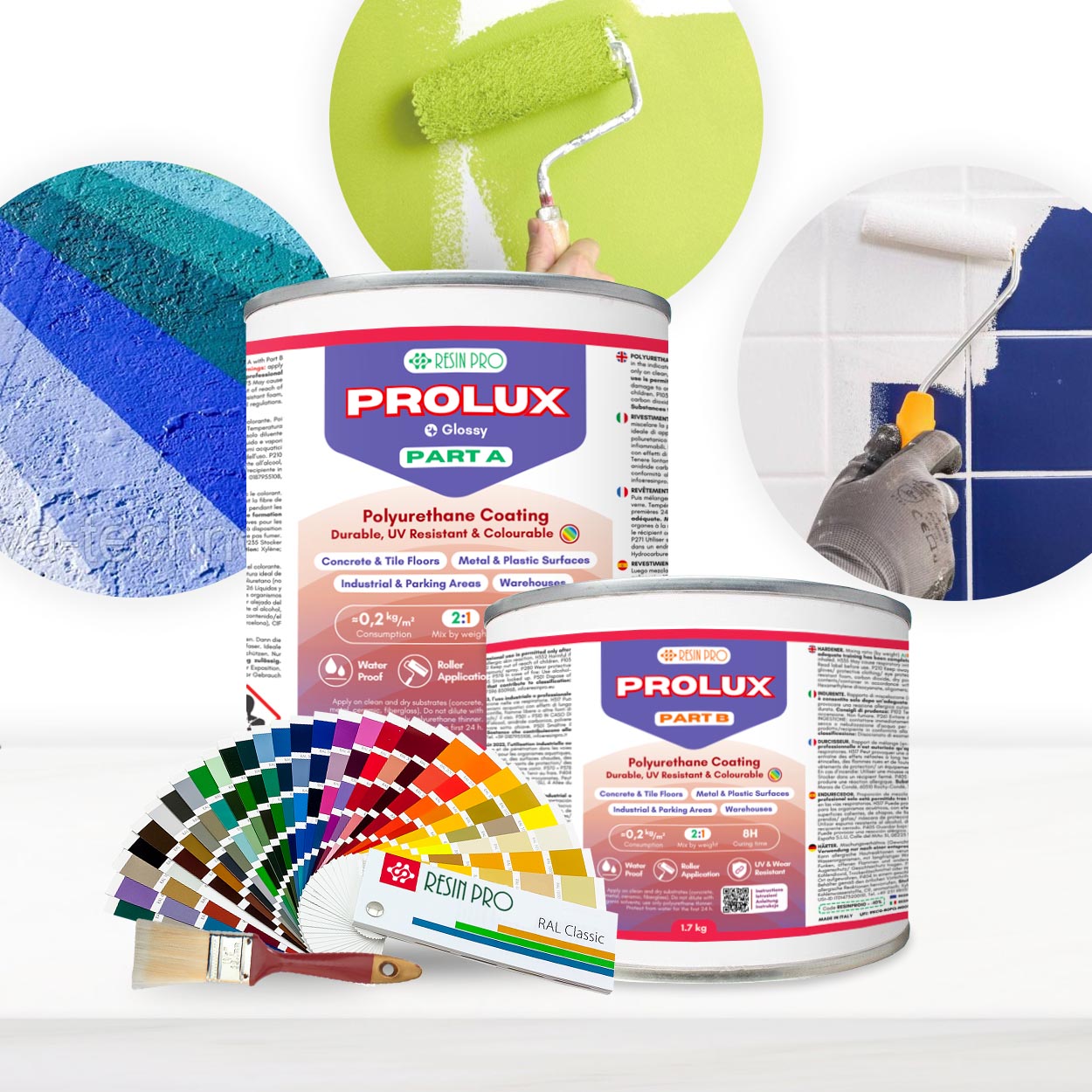 PROLUX – Ultraodporna farba do płytek, ceramiki, betonu, plastiku i metalu