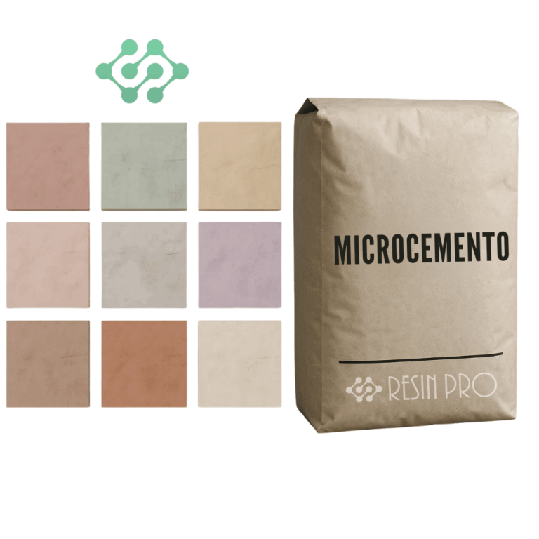 ResinCem – Dekoracyjny mikrocement do podłóg i ścian | Zestaw kompletny na 9 m²