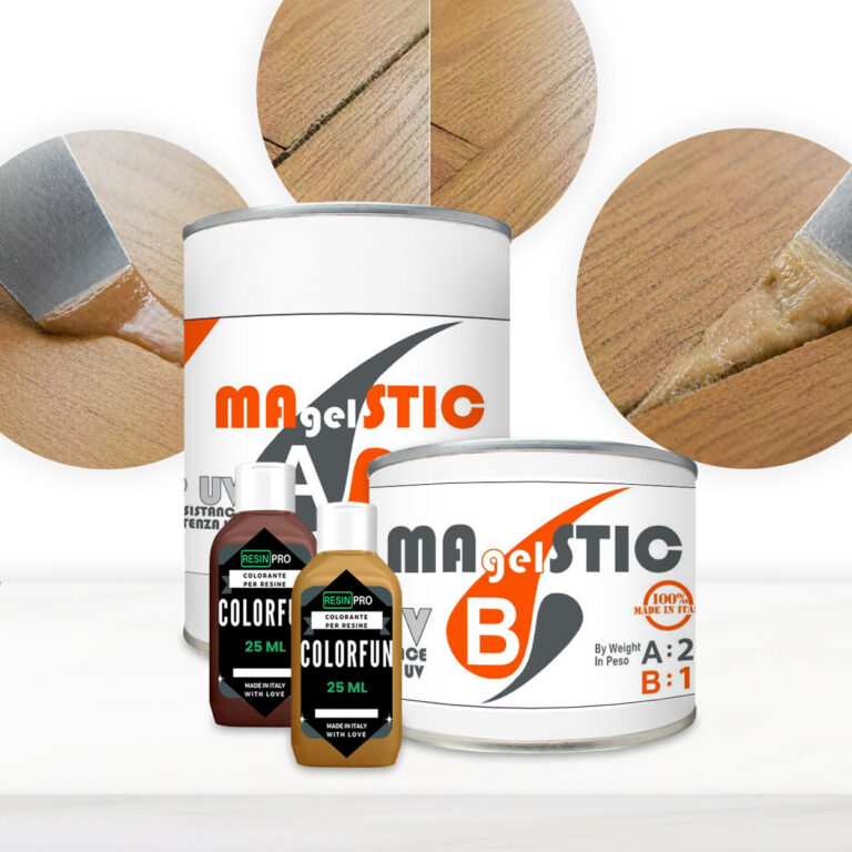Szpachla Epoksydowa do Drewna i Parkietu – Magelstic Wood Repair
