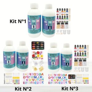 Zestawy startowe z żywicy epoksydowej idealne do tworzenia biżuterii nr 1, 2 lub 3