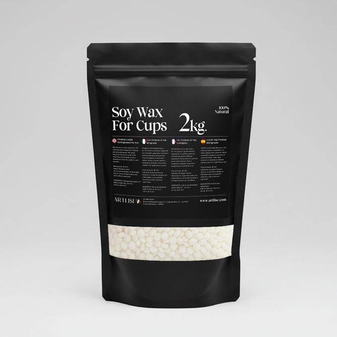 SoyaGlow - Wosk Sojowy: Zamień Swoją Kreatywność w Naturalne Światło! - 2kg