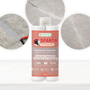 TITANFIX – Poliasparaginowa masa naprawcza do pęknięć betonu 400 ml