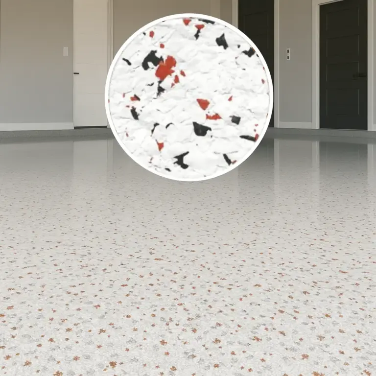 Brokat Dekoracyjny – Artystyczny Akcent dla Twoich Podłóg - Szary - Czerwony - Biały (55012), 4 kg (20 m²)