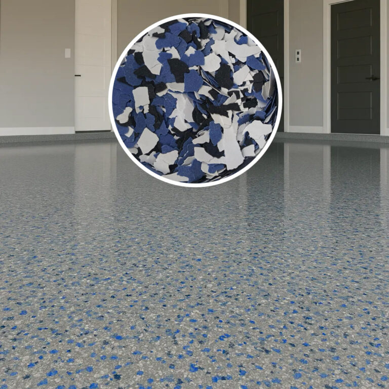 Brokat Dekoracyjny – Artystyczny Akcent dla Twoich Podłóg - Szary - Niebieski (55015), 4 kg (20 m²)